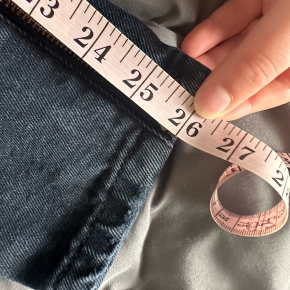 One by One Teaspoon Black Distressed Low Waist Short Rise Rigid Skinny Leg Jean - Picture 11 of 11